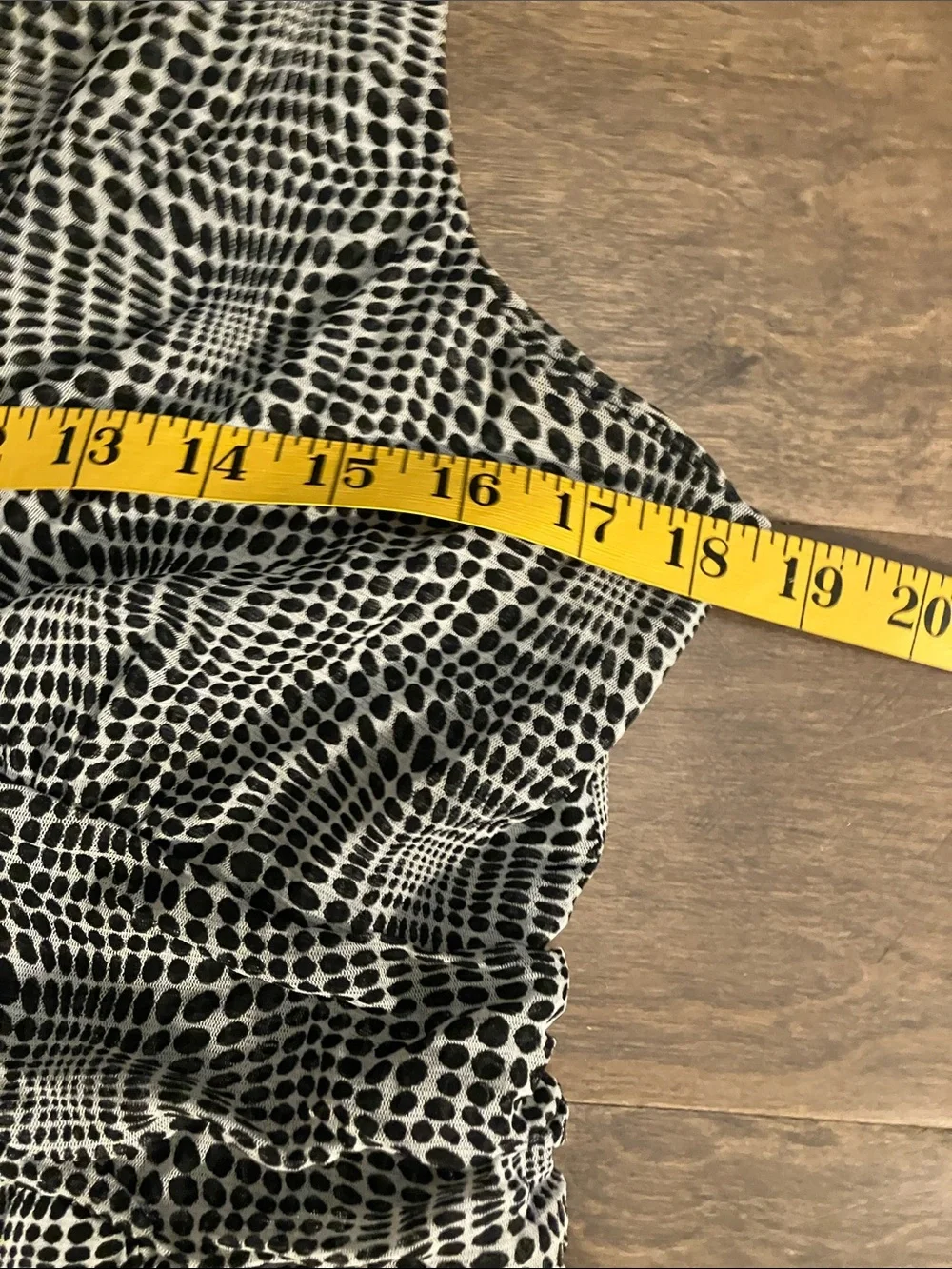 Michael Kors Black and White Geometric Sleeveless top